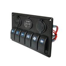 Genuine marine montaj mikro harrier sunroof vehicle switch panel nintendo type x silver RV switch panel